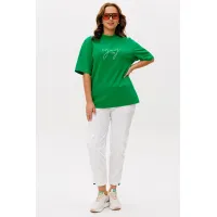 Костюм Michel Chic 1419 зелёно-белый