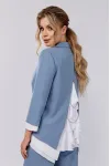 Костюм DOGGI 2904 голубой + молочный