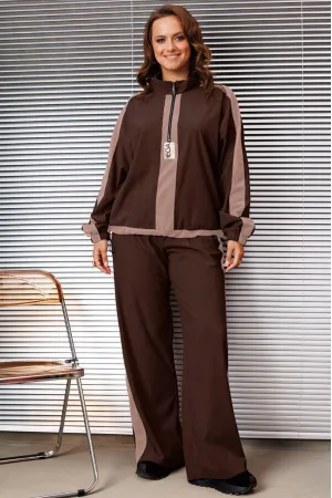 Костюм INVITE 6101 коричневый