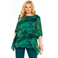 Костюм Элль-стиль 2263-14 изумруд