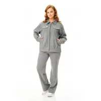 Костюм VI ORO 1218 серый