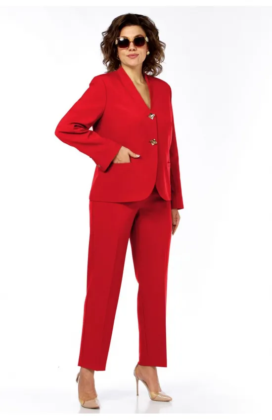 Костюм Vilena fashion 1086 красный