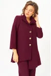 Костюм Vilena fashion 1110 бургунди Костюм Vilena fashion 1110 бургунди