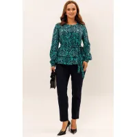 Костюм Лиона-Стиль 958 темно-синий+бирюза