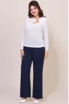 Костюм Mira Fashion 5586 белый+черный