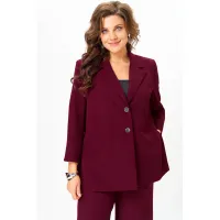 Костюм Vilena fashion 1094 бургунди