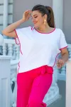 Костюм ANDINA 915-4-23 белый/фуксия