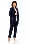 Костюм Ольга Стиль С958 темно-синий/ полоска Костюм Ольга Стиль С958 темно-синий/ полоска