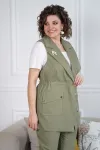 Костюм Alani 2096 хаки+белый