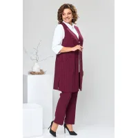 Костюм Romanovich 3-1759 бело-бордовый