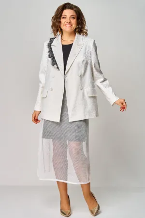 Костюм Angelina & Company 1272 белый/черный