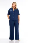 Костюм Vilena fashion 1083 синий меланж