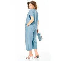 Костюм Michel Chic 1451 небесно-голубой