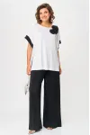 Костюм Michel Chic 1423 чёрно-белый