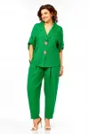 Костюм Ольга Стиль С1013 зеленый