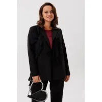 Костюм Vilena fashion 1121 черный+винный