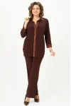 Костюм Svetlana Style 3017 темный шоколад