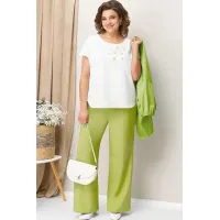 Костюм VOLNA 1416 фисташка