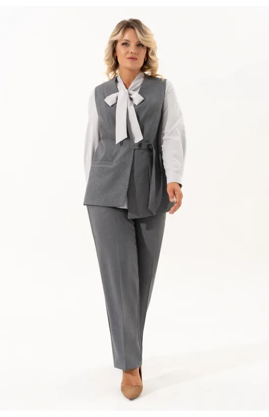 Костюм ALGRANDA 4068-A Серый,светло-серый