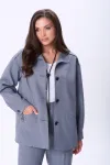 Костюм Vilena fashion 1089 серый