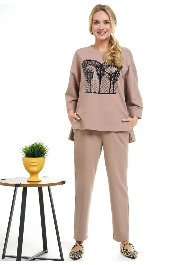 Костюм Alani 2330 бежевый