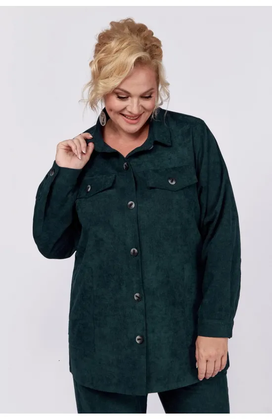 Костюм ALGRANDA 4066-8-4 Темно-зеленый