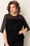 Костюм VOLNA 1392 черный Костюм VOLNA 1392 черный