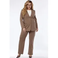 Костюм Элль-стиль 2364 темный капучино