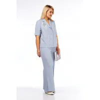 Костюм Vilena fashion 1083 голубой