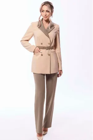 Костюм Golden Valley 6682-1 бежево-коричневый