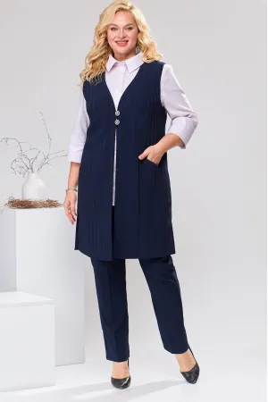 Костюм Romanovich 3-1759 синий/пудра