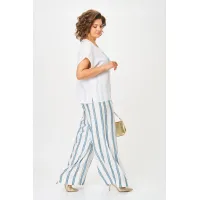 Костюм Michel Chic 1431 белый/голубая полоска