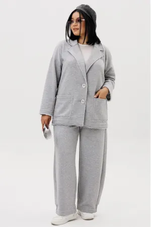 Костюм Anastasia 1299 серый меланж