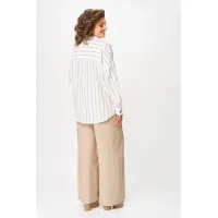 Костюм Michel Chic 1425 бежевый + белый