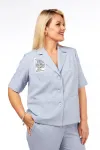 Костюм Vilena fashion 1083 голубой
