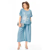 Костюм Michel Chic 1451 небесно-голубой