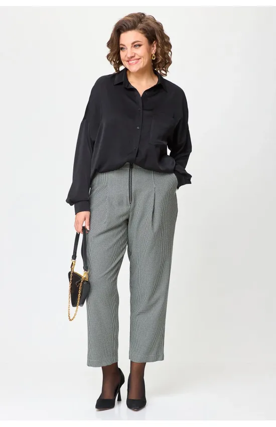 Костюм Michel Chic 1402 черный+клетка