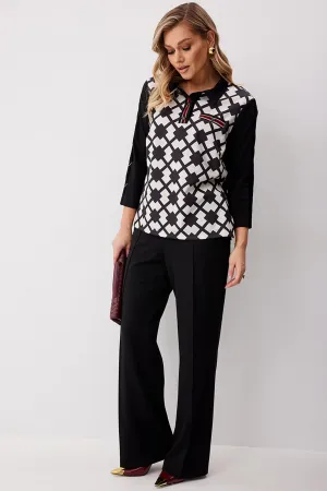 Костюм KALORIS 2251 черный+белый