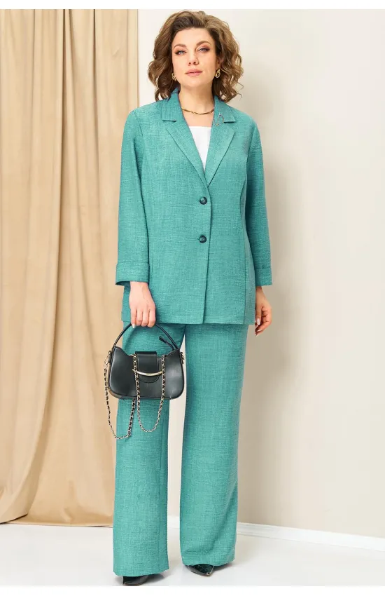 Костюм VOLNA 1407 бирюзовый