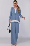 Костюм DOGGI 2904 голубой + молочный