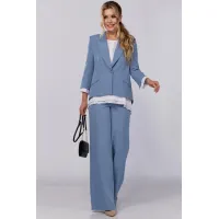 Костюм DOGGI 2904 голубой + молочный