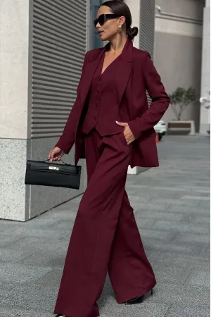 Костюм DilanaVIP 2123 марсала