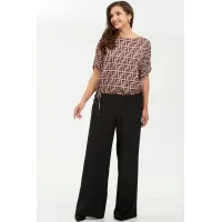 Костюм Axxa 4707 черно-бежевый