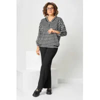 Костюм Асолия 1511 чёрно-серый Костюм Асолия 1511 чёрно-серый