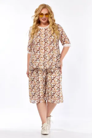 Костюм Belinga 2323 беживый+коричнивый