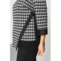 Костюм Асолия 1509 чёрно-серый Костюм Асолия 1509 чёрно-серый