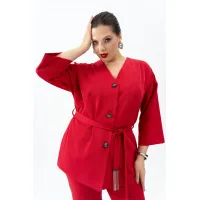 Костюм ANDINA 3005 малина/черный