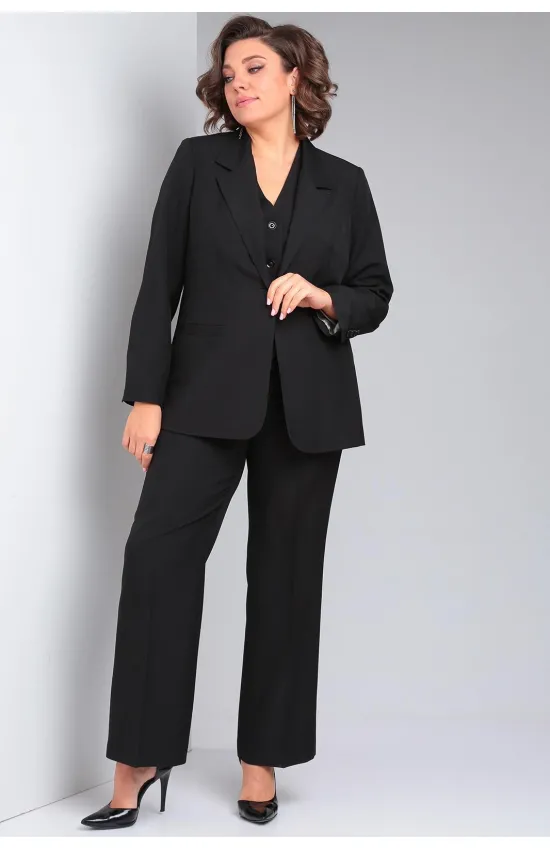 Костюм Vilena fashion 1119 черный