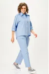 Костюм Vilena fashion 1158 голубой Костюм Vilena fashion 1158 голубой