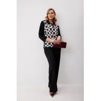 Костюм KALORIS 2251 черный+белый